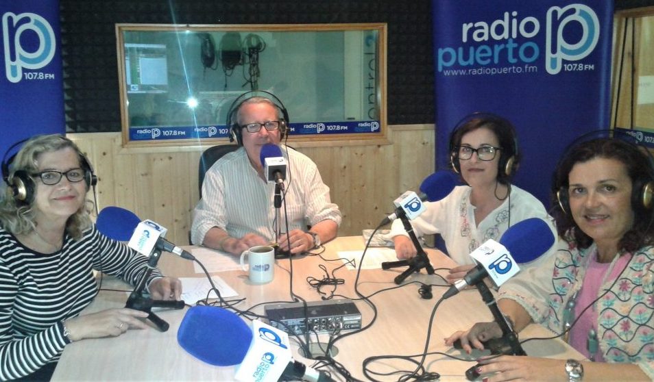 imagen entrevista en Radio Puerto